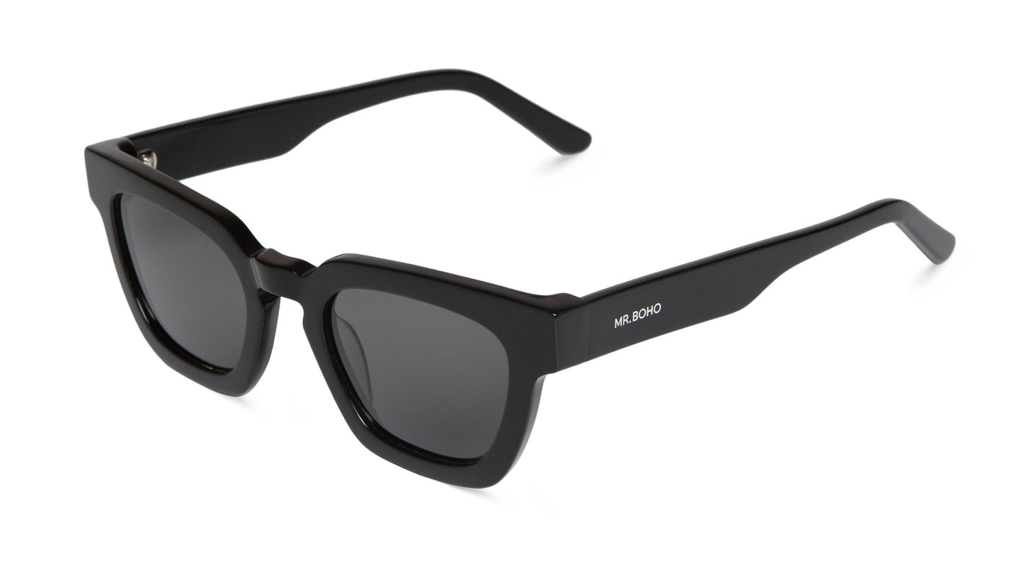 Black - Logan - With Classical Lenses - Mr.Boho - Sunglasses