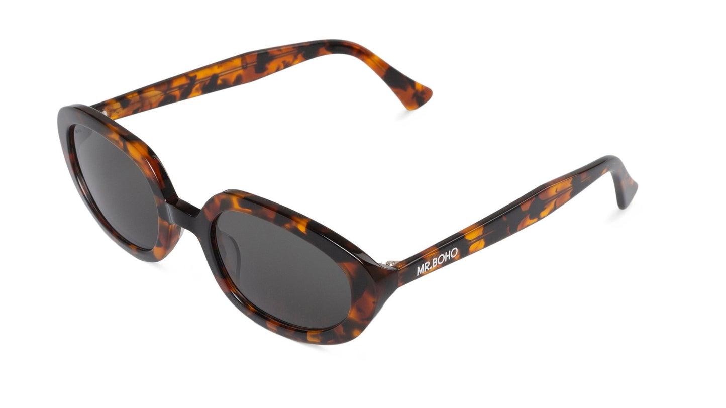 Cheetah Tortoise - Solarte - With Classical Lenses - Mr.Boho - Sunglasses