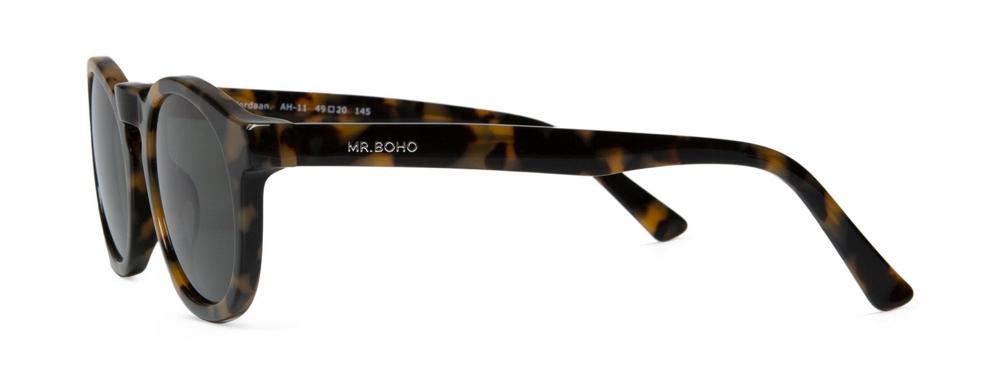 High Contrast Tortoise Jordaan With Classical Lenses - Mr.Boho - Sunglasses