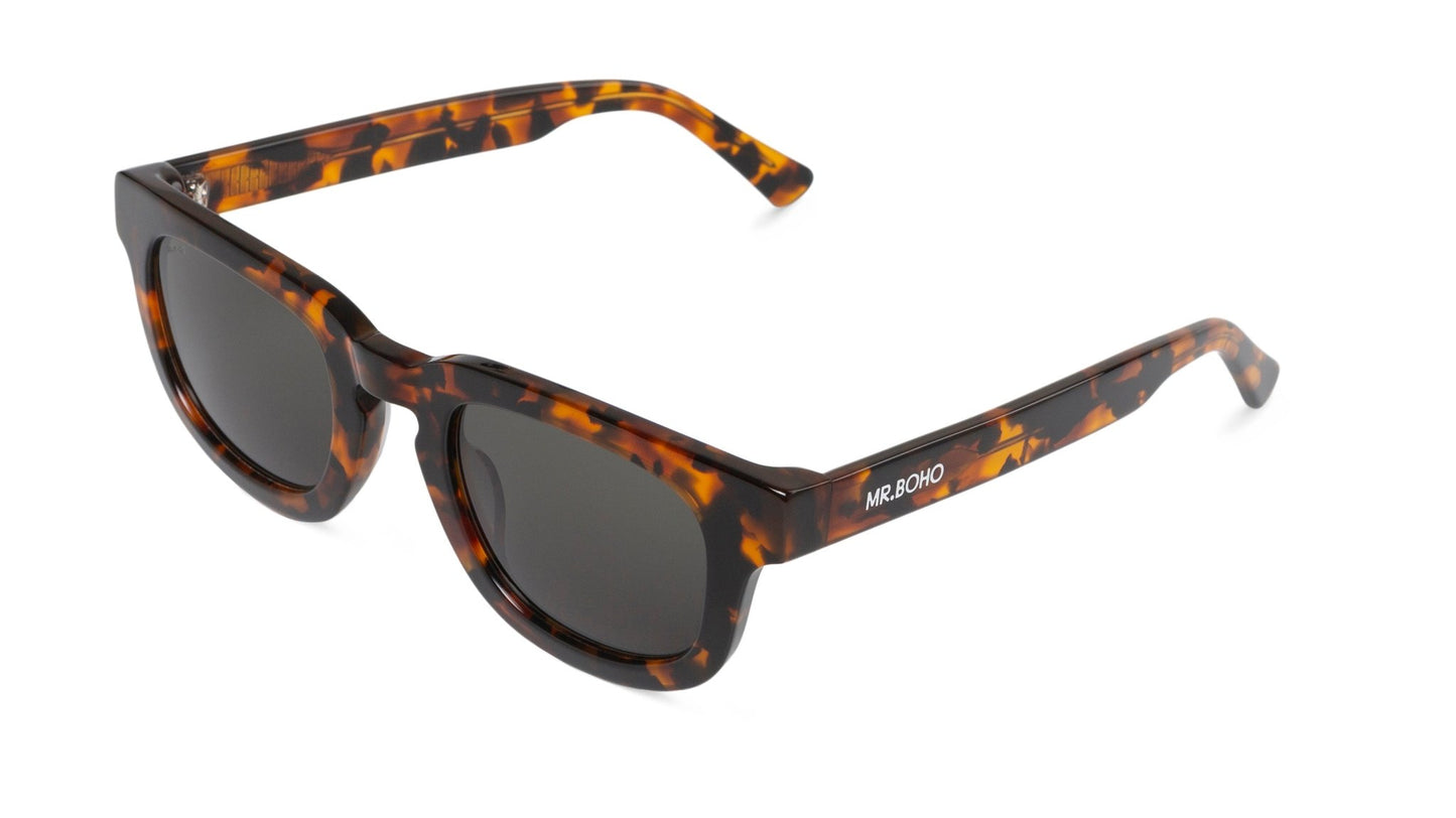 Cheetah Tortoise - Siesta - With Classical Lenses - Mr.Boho - Sunglasses