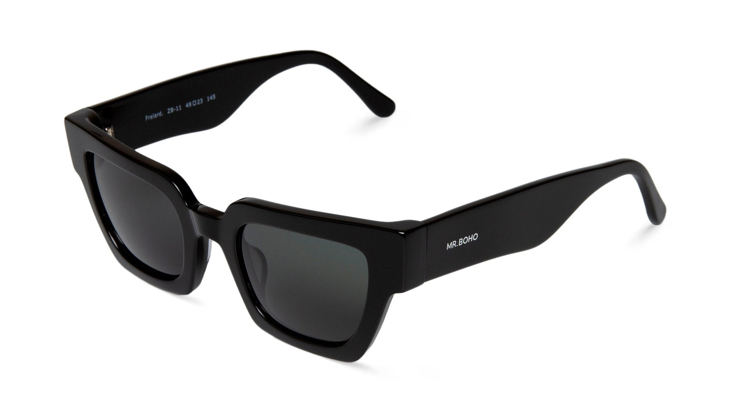 Black Frelard With Classical Lenses - Mr.Boho - Sunglasses