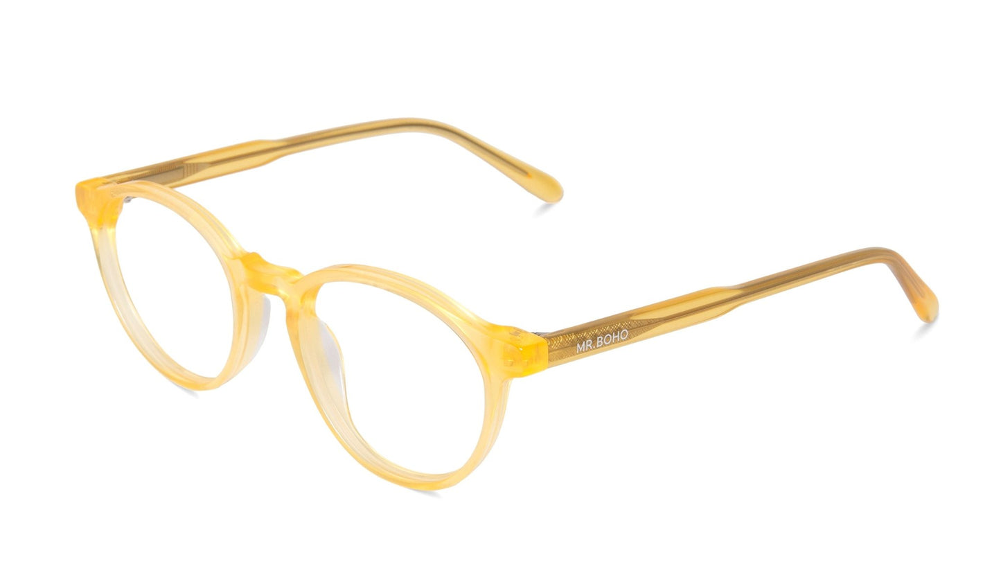 FLAX - BUTTON - LARGE - 54 - Mr.Boho - Optical Glasses
