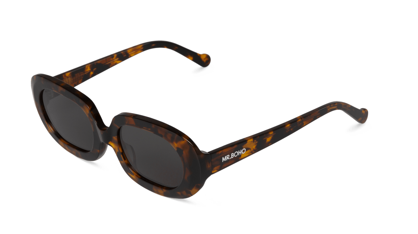 Cheetah Tortoise Laureles With Classical Lenses - Mr.Boho - Sunglasses