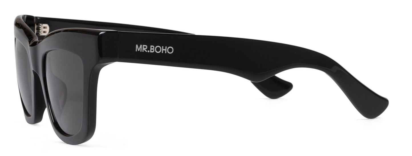 Black - Montauk - With Classical Lenses - Mr.Boho - Sunglasses