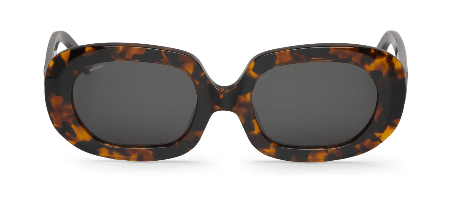 Cheetah Tortoise Laureles With Classical Lenses - Mr.Boho - Sunglasses
