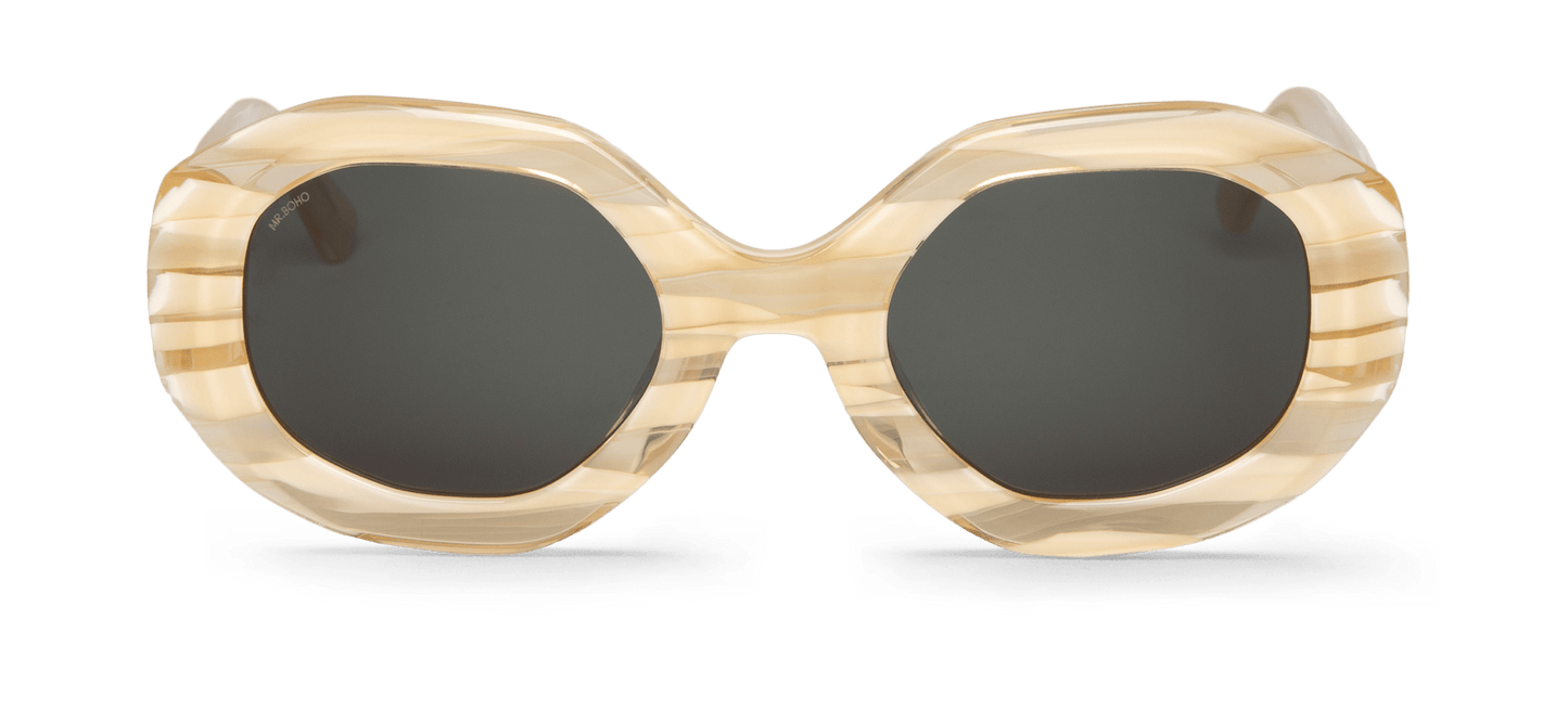 Bone Vasasta With Classical Lenses - Mr.Boho - Sunglasses