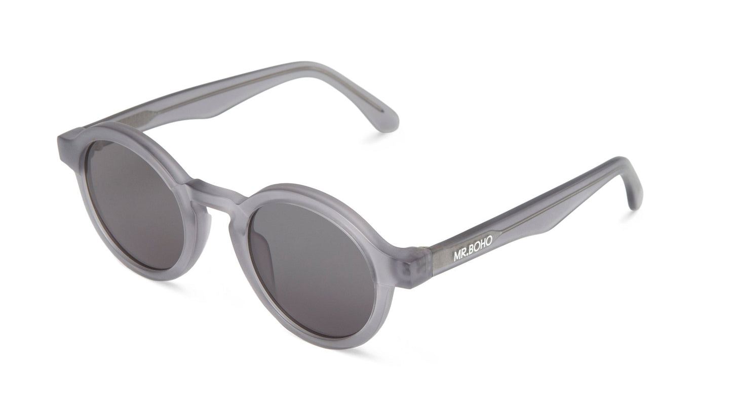 Matte Ash - Dalston - With Classical Lenses - Mr.Boho - Sunglasses
