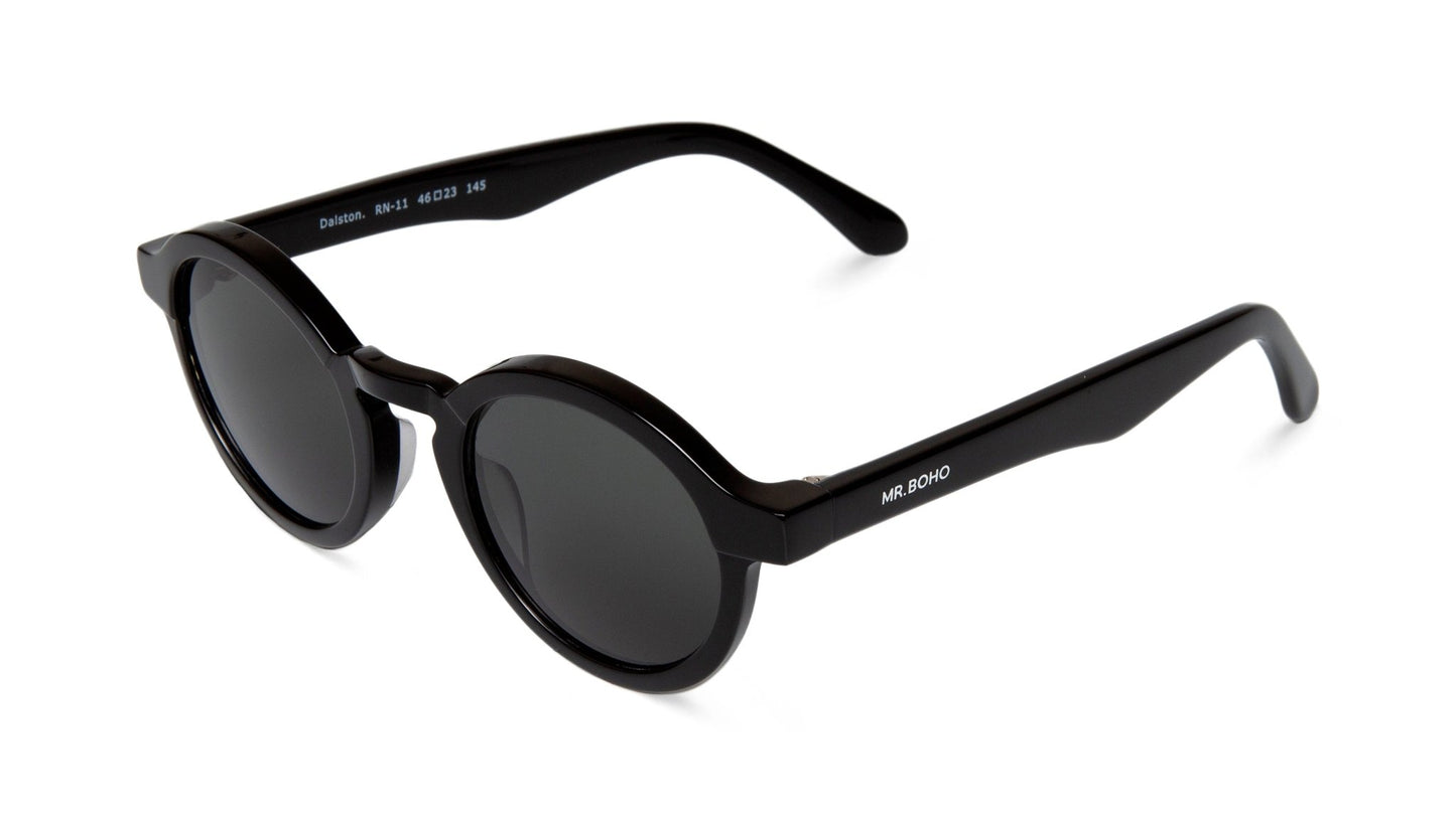 Black Dalston With Classical Lenses - Mr.Boho - Sunglasses