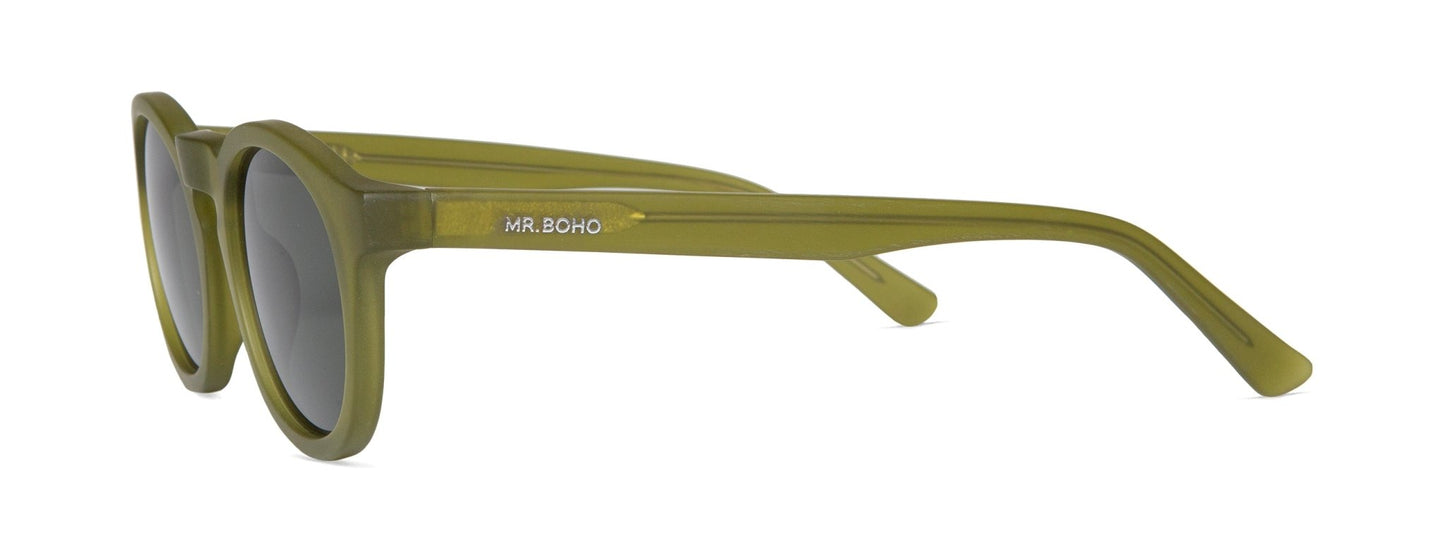 Matte Basil - Jordaan - With Classical Lenses - Mr.Boho - Sunglasses