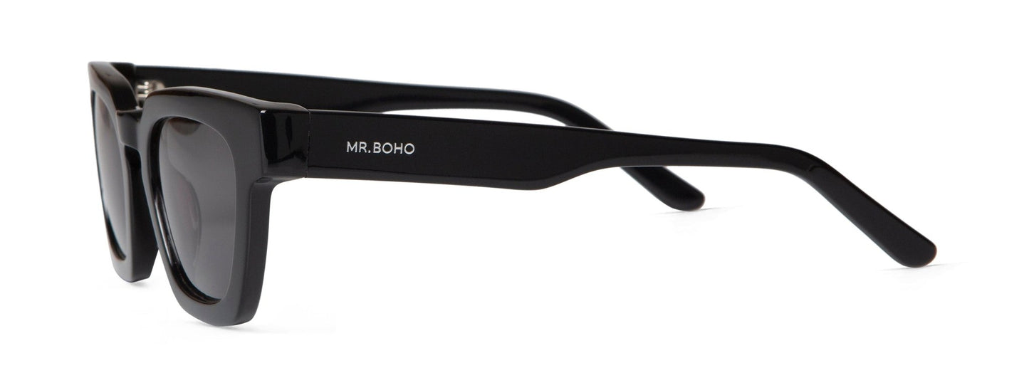 Black - Logan - With Classical Lenses - Mr.Boho - Sunglasses