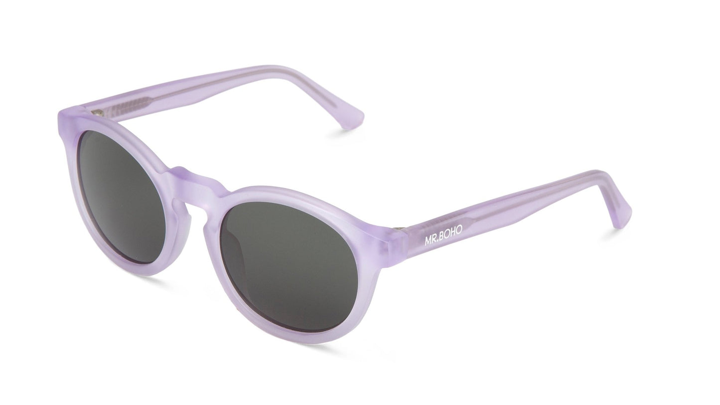 Matte Violet - Jordaan - With Classical Lenses - Mr.Boho - Sunglasses