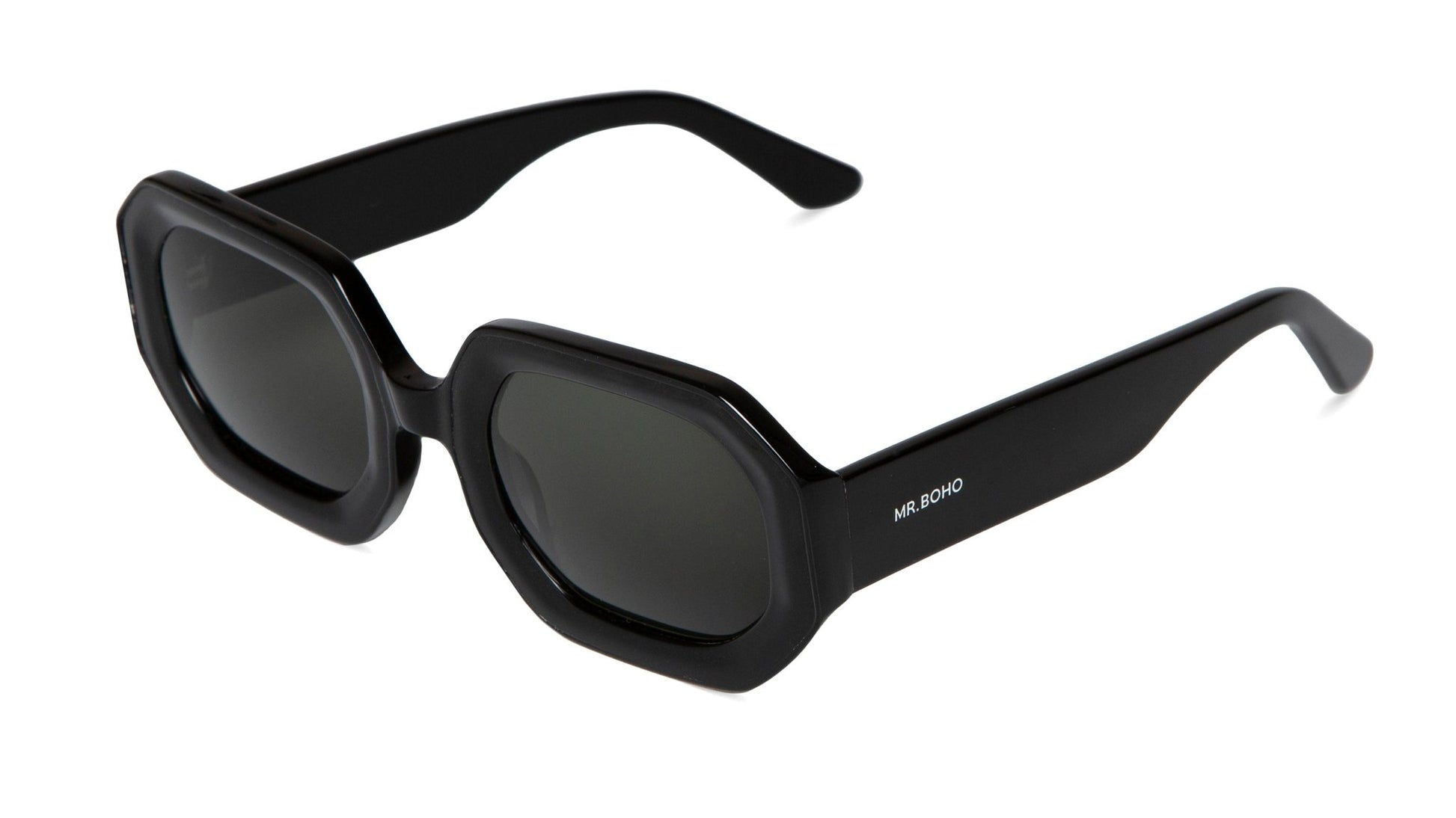 Black - Sagene - With Classical Lenses - Mr.Boho - Sunglasses