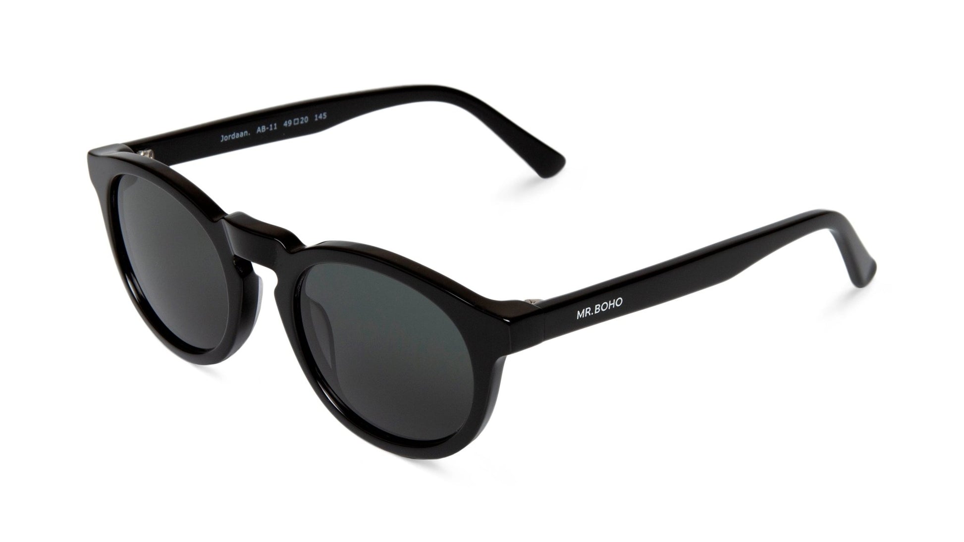 Black Jordaan With Classical Lenses - Mr.Boho - Sunglasses