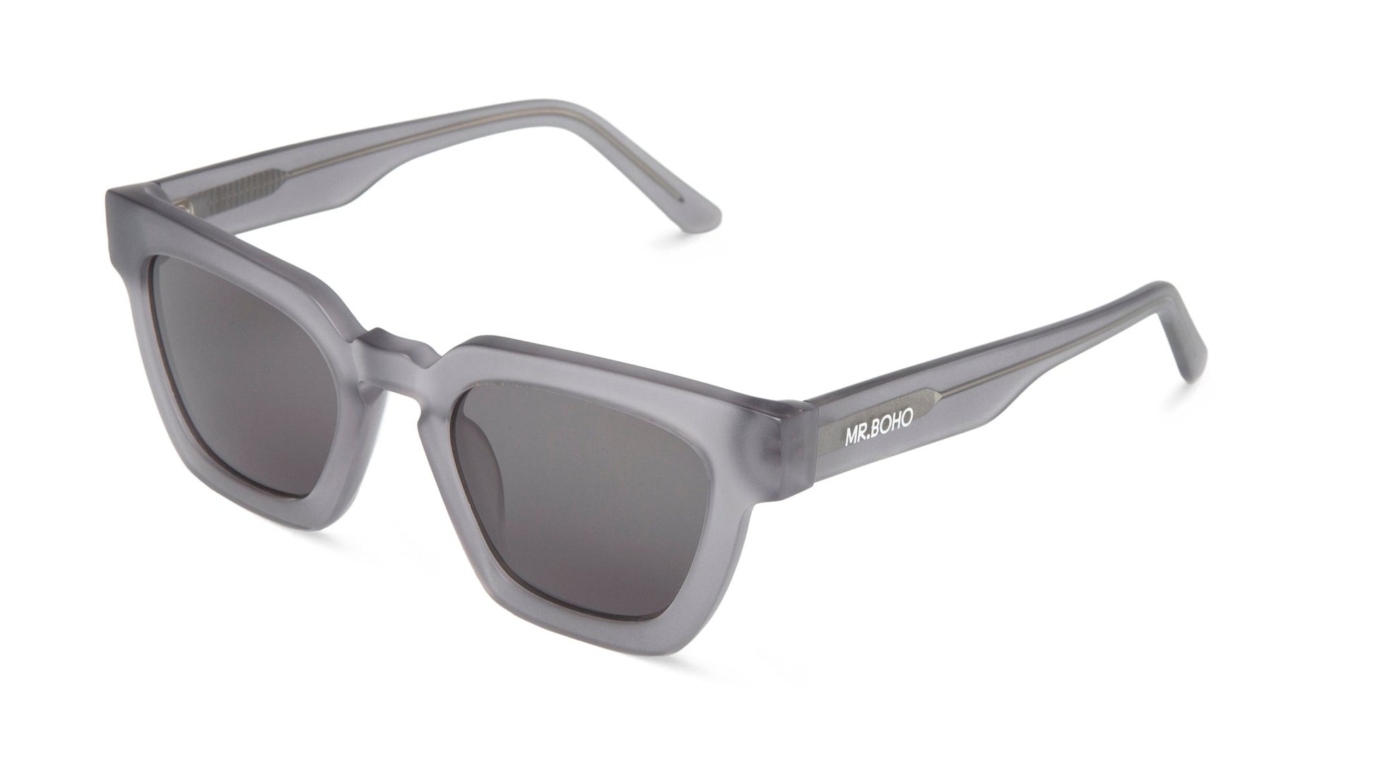 Matte Ash - Logan - With Classical Lenses - Mr.Boho - Sunglasses