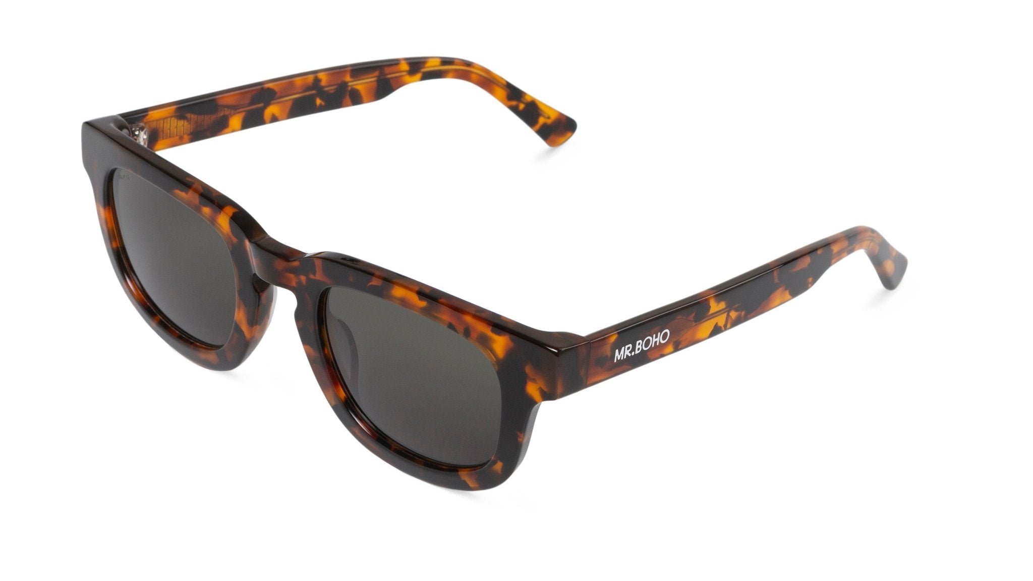 Cheetah Tortoise - Siesta - With Classical Lenses - Mr.Boho - Sunglasses