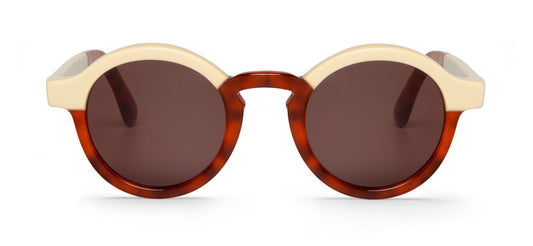 Cream/Leo Tortoise Dalston With Classical Lenses - Mr.Boho - Sunglasses